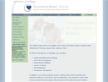 Tablet Screenshot of calheart.org